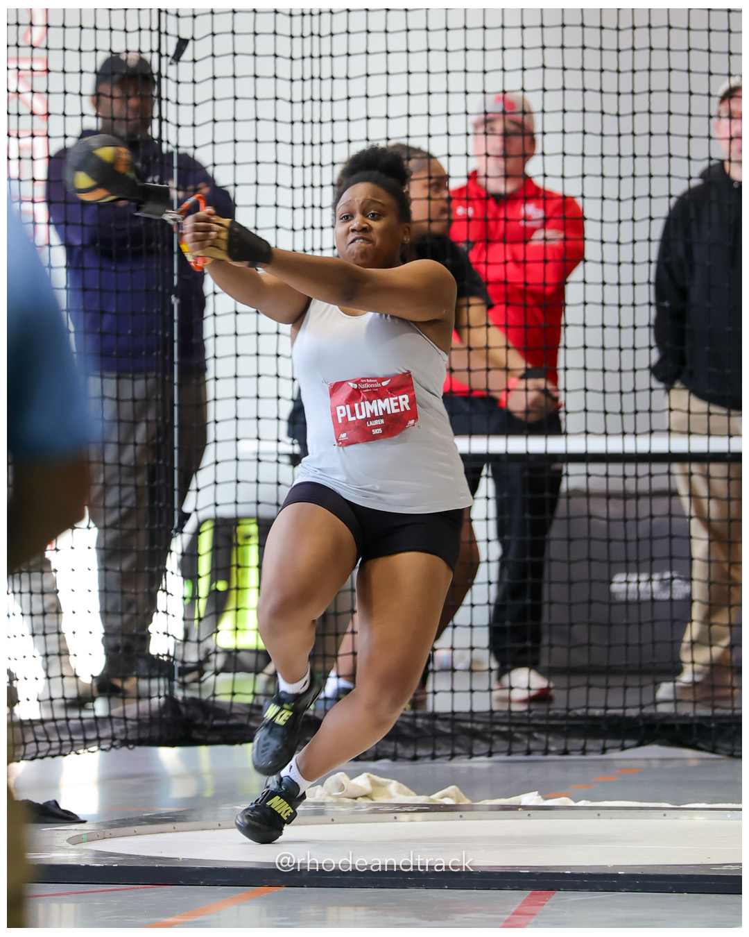 Lauren Plummer, Windsor-CT, Girls Weight Throw, New Balance Indoor Nationals - the TRACK at New Balance - Boston MA – New Balance Indoor Na…