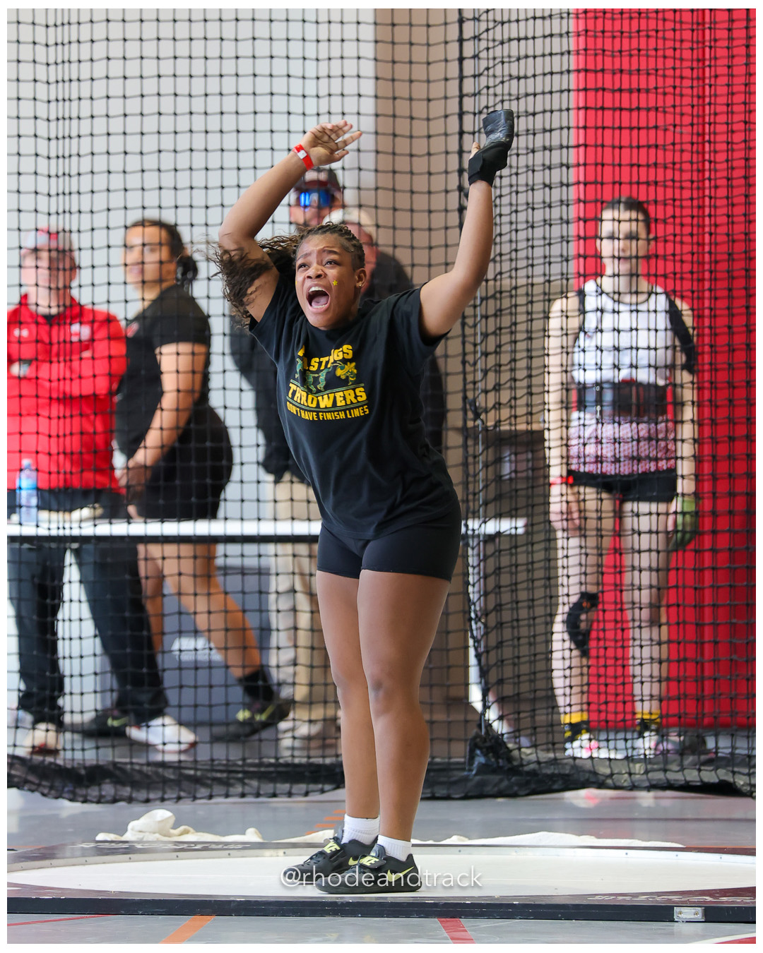 Danae Morgan, Hastings TC, Girls Weight Throw, New Balance Indoor Nationals - the TRACK at New Balance - Boston MA – New Balance Indoor Nat…