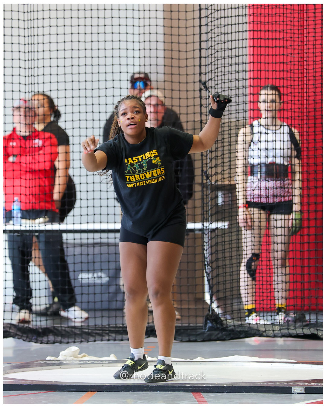 Danae Morgan, Hastings TC, Girls Weight Throw, New Balance Indoor Nationals - the TRACK at New Balance - Boston MA – New Balance Indoor Nat…