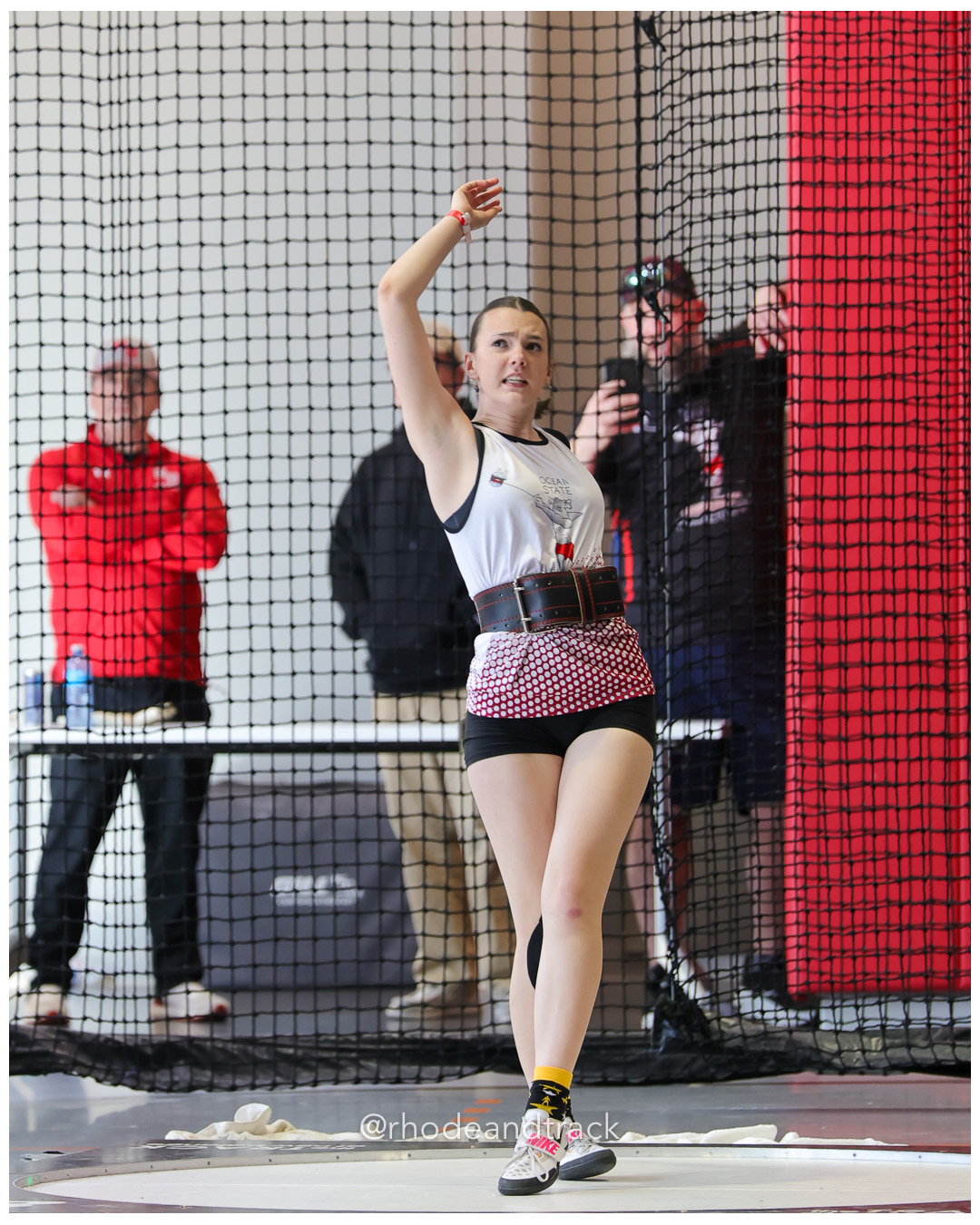 Jillian Walters, Ocean State Hammerheads-RI, Girls Weight Throw, New Balance Indoor Nationals - the TRACK at New Balance - Boston MA – New…