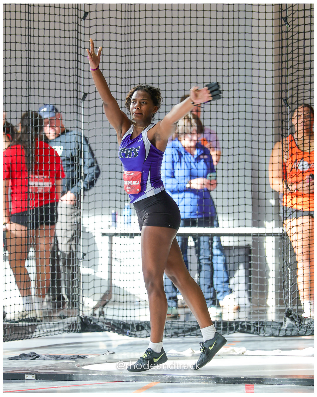 Nelmarix Santos Mojica, Classical TC, Girls Weight Throw,New Balance Indoor Nationals - the TRACK at New Balance - Boston MA – New Balance…