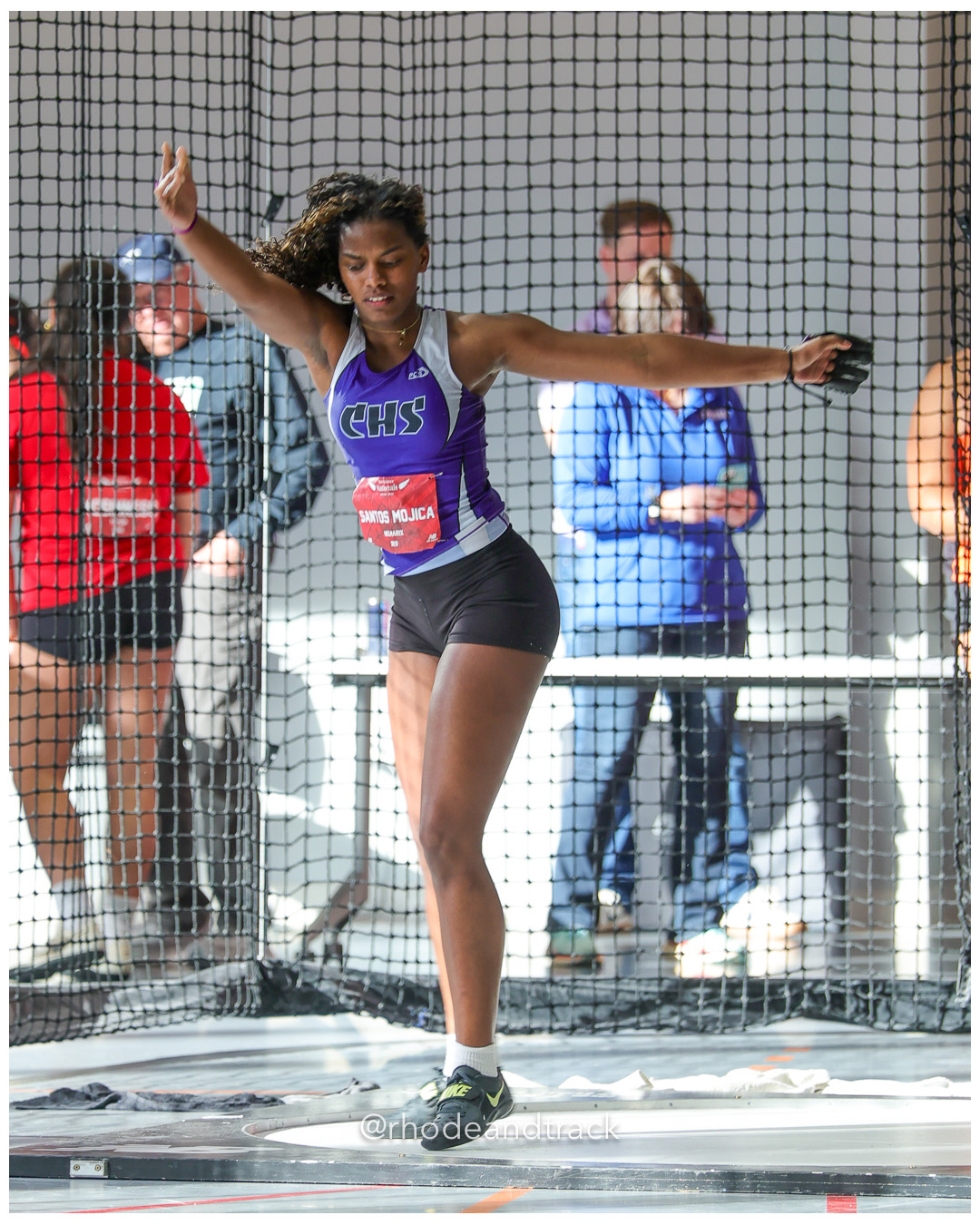 Nelmarix Santos Mojica, Classical TC, Girls Weight Throw,New Balance Indoor Nationals - the TRACK at New Balance - Boston MA – New Balance…