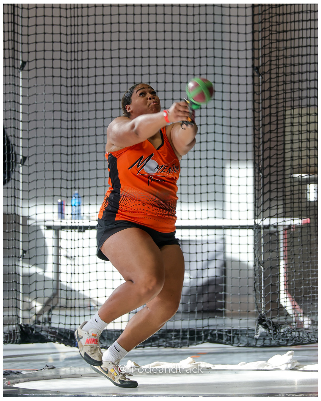 Azaryah Jackson, MT, Girls Weight Throw, New Balance Indoor Nationals - the TRACK at New Balance - Boston MA – New Balance Indoor Nationals…