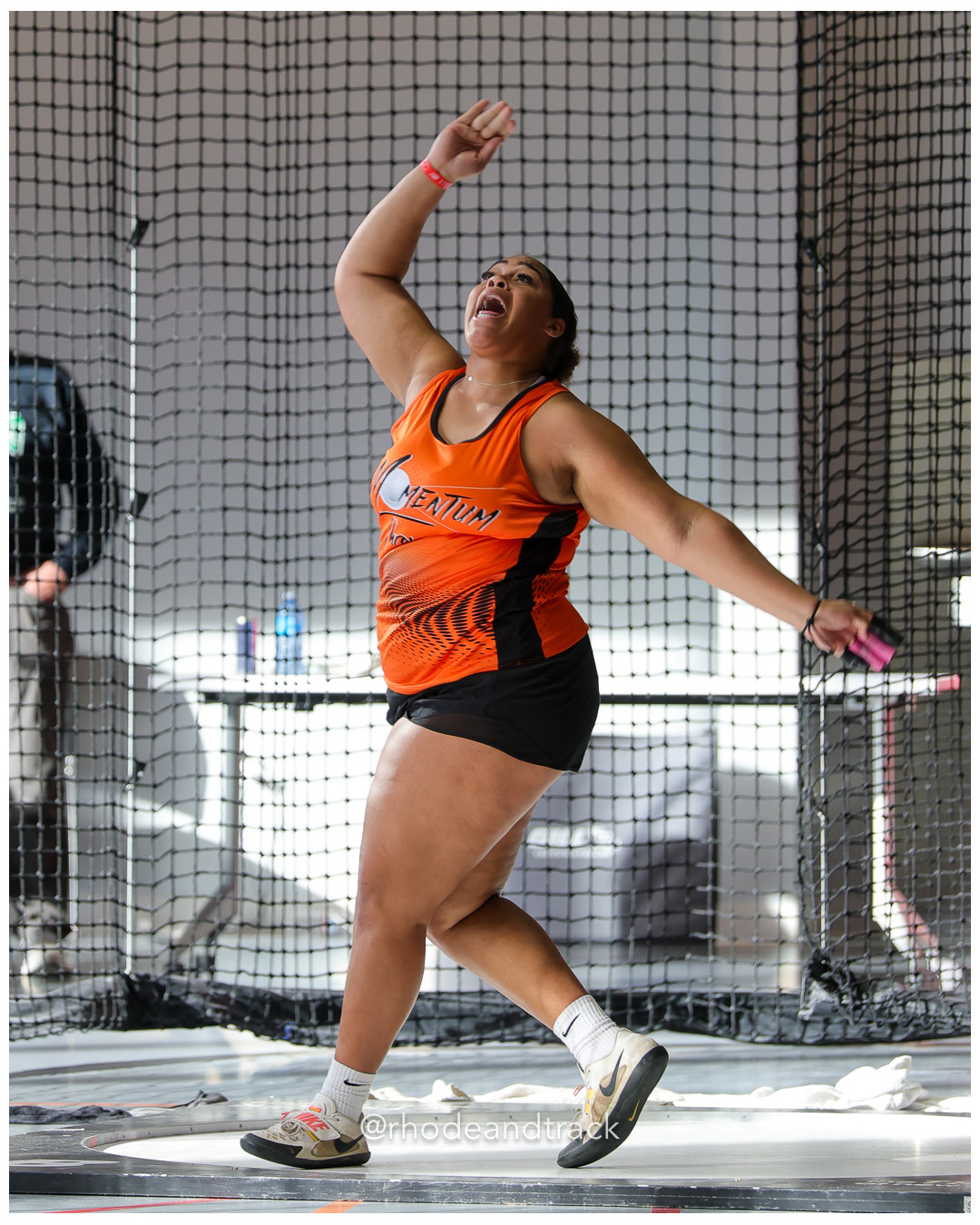 Azaryah Jackson, MT, Girls Weight Throw, New Balance Indoor Nationals - the TRACK at New Balance - Boston MA – New Balance Indoor Nationals…