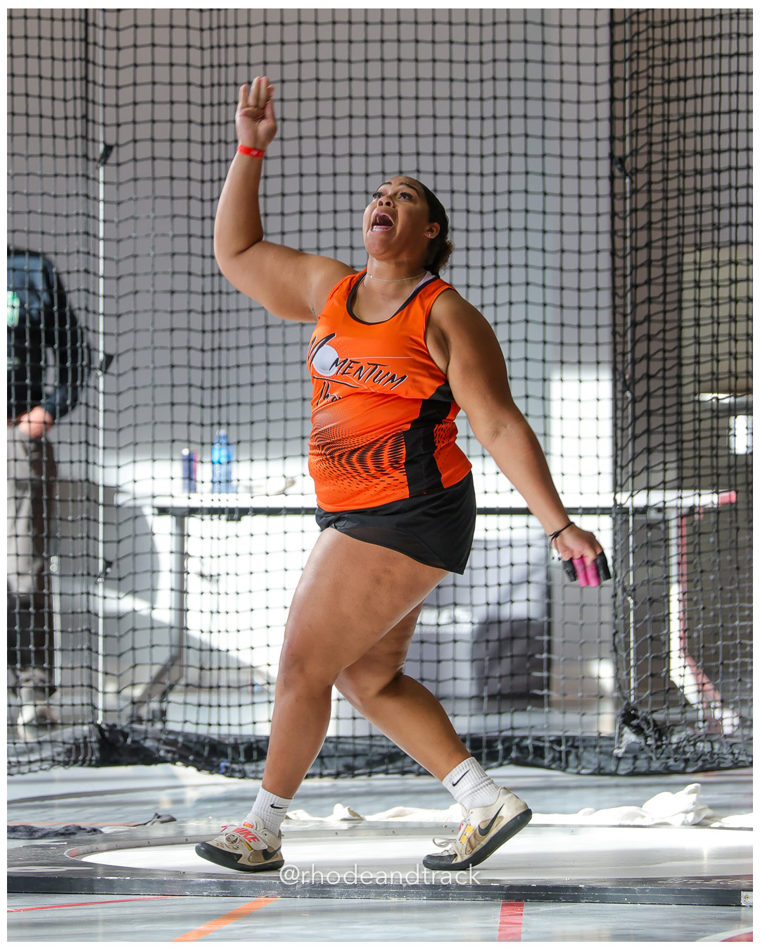 Azaryah Jackson, MT, Girls Weight Throw, New Balance Indoor Nationals - the TRACK at New Balance - Boston MA – New Balance Indoor Nationals…