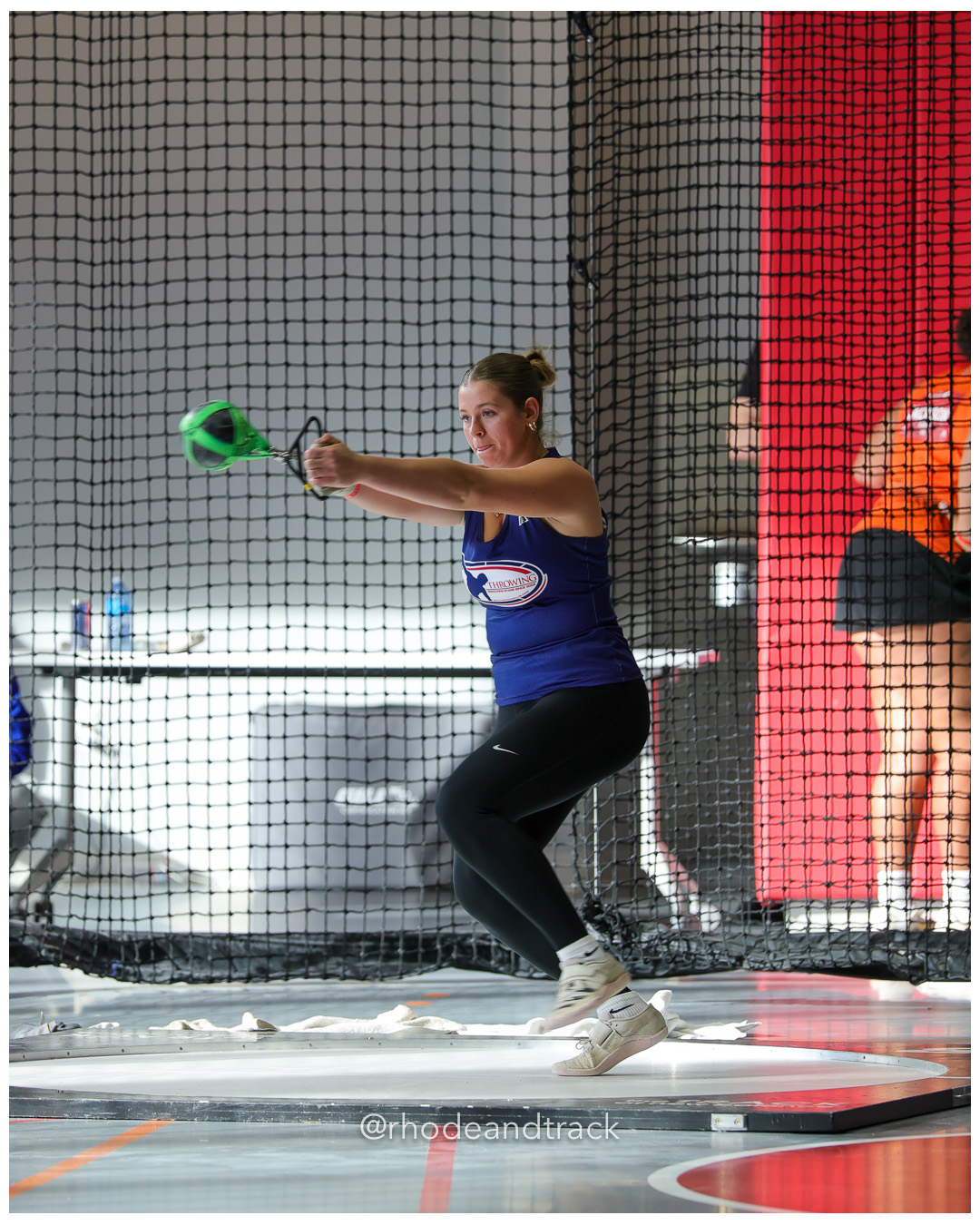 Gabriella Stine, Seal Throwing, Girls Weight Throw, New Balance Indoor Nationals - the TRACK at New Balance - Boston MA – New Balance Indoo…
