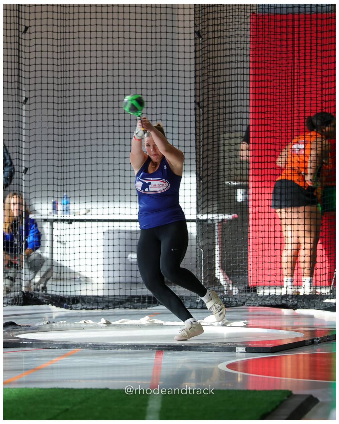 Gabriella Stine, Seal Throwing, Girls Weight Throw, New Balance Indoor Nationals - the TRACK at New Balance - Boston MA – New Balance Indoo…