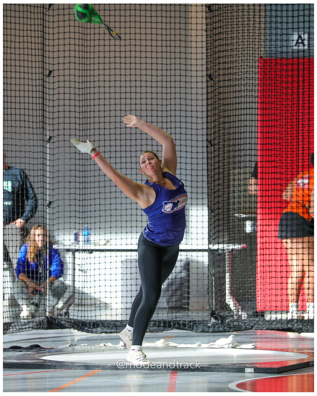 Gabriella Stine, Seal Throwing, Girls Weight Throw, New Balance Indoor Nationals - the TRACK at New Balance - Boston MA – New Balance Indoo…