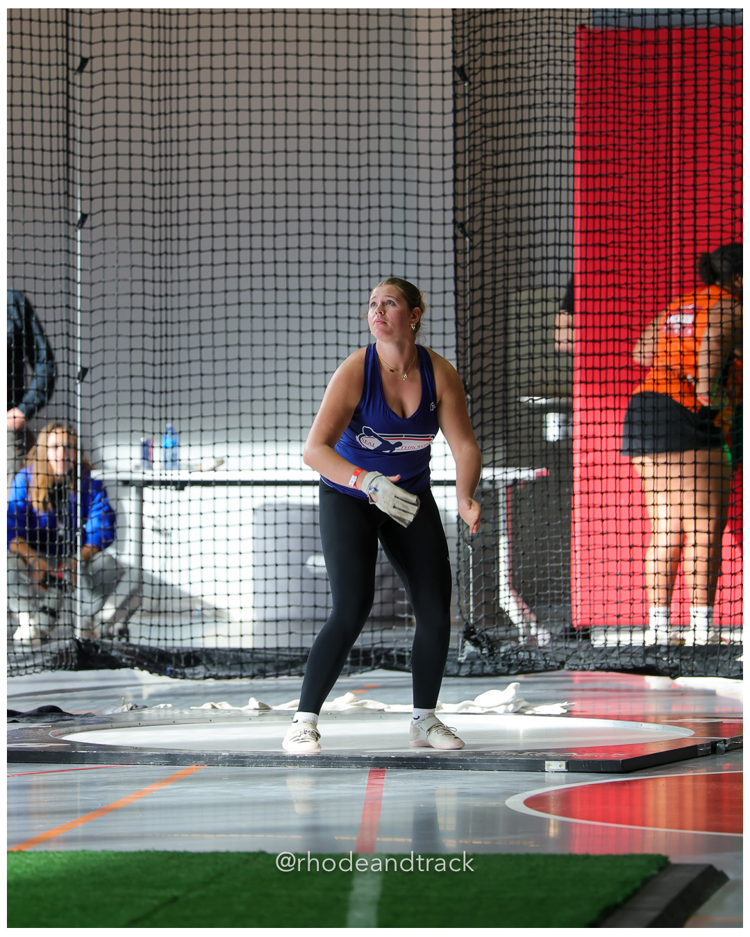 Gabriella Stine, Seal Throwing, Girls Weight Throw, New Balance Indoor Nationals - the TRACK at New Balance - Boston MA – New Balance Indoo…