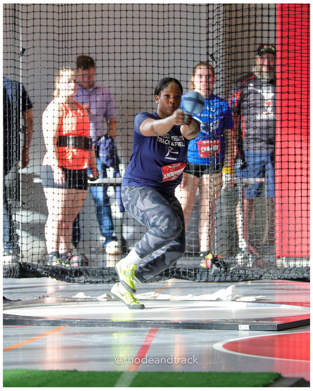 Sierra Anderson, Project Athletics Track And, Girls Weight Throw, New Balance Indoor Nationals - the TRACK at New Balance - Boston MA – New…