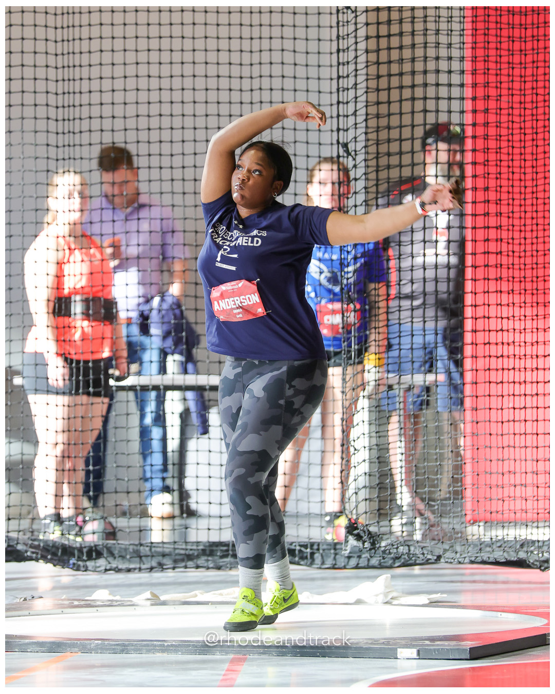 Sierra Anderson, Project Athletics Track And, Girls Weight Throw, New Balance Indoor Nationals - the TRACK at New Balance - Boston MA – New…