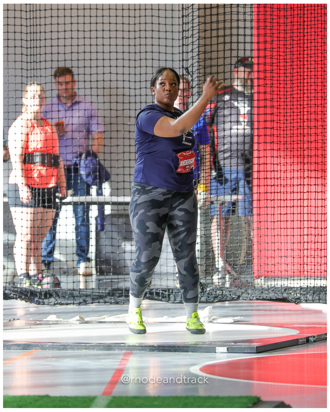 Sierra Anderson, Project Athletics Track And, Girls Weight Throw, New Balance Indoor Nationals - the TRACK at New Balance - Boston MA – New…