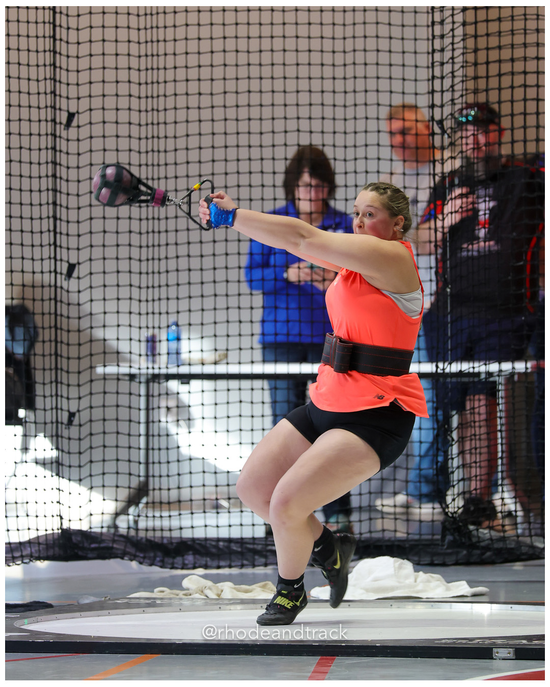 Brynn Patterson, Cumberland-RI, Girls Weight Throw, New Balance Indoor Nationals - the TRACK at New Balance - Boston MA – New Balance Indoo…
