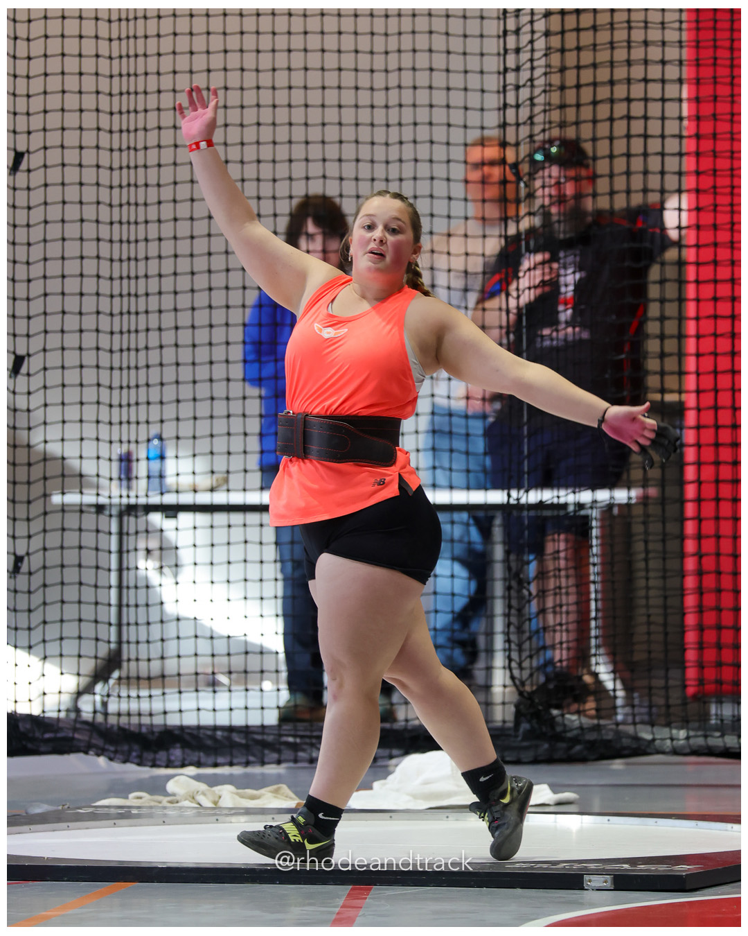 Brynn Patterson, Cumberland-RI, Girls Weight Throw, New Balance Indoor Nationals - the TRACK at New Balance - Boston MA – New Balance Indoo…