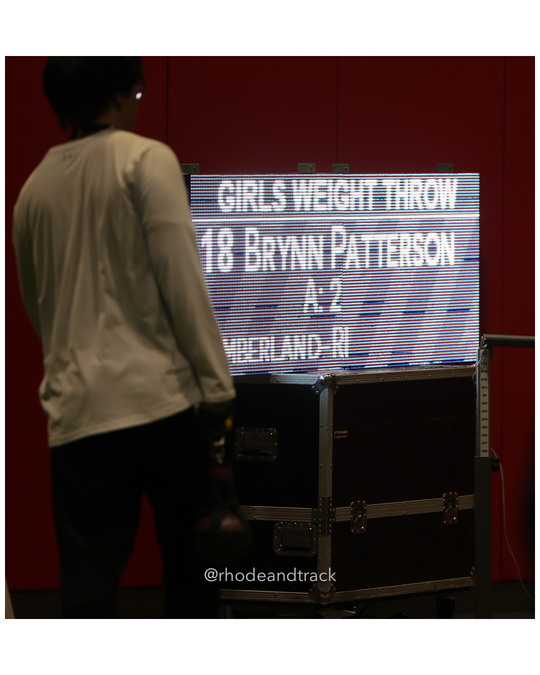 Brynn Patterson, Cumberland-RI, Girls Weight Throw, New Balance Indoor Nationals - the TRACK at New Balance - Boston MA – New Balance Indoo…