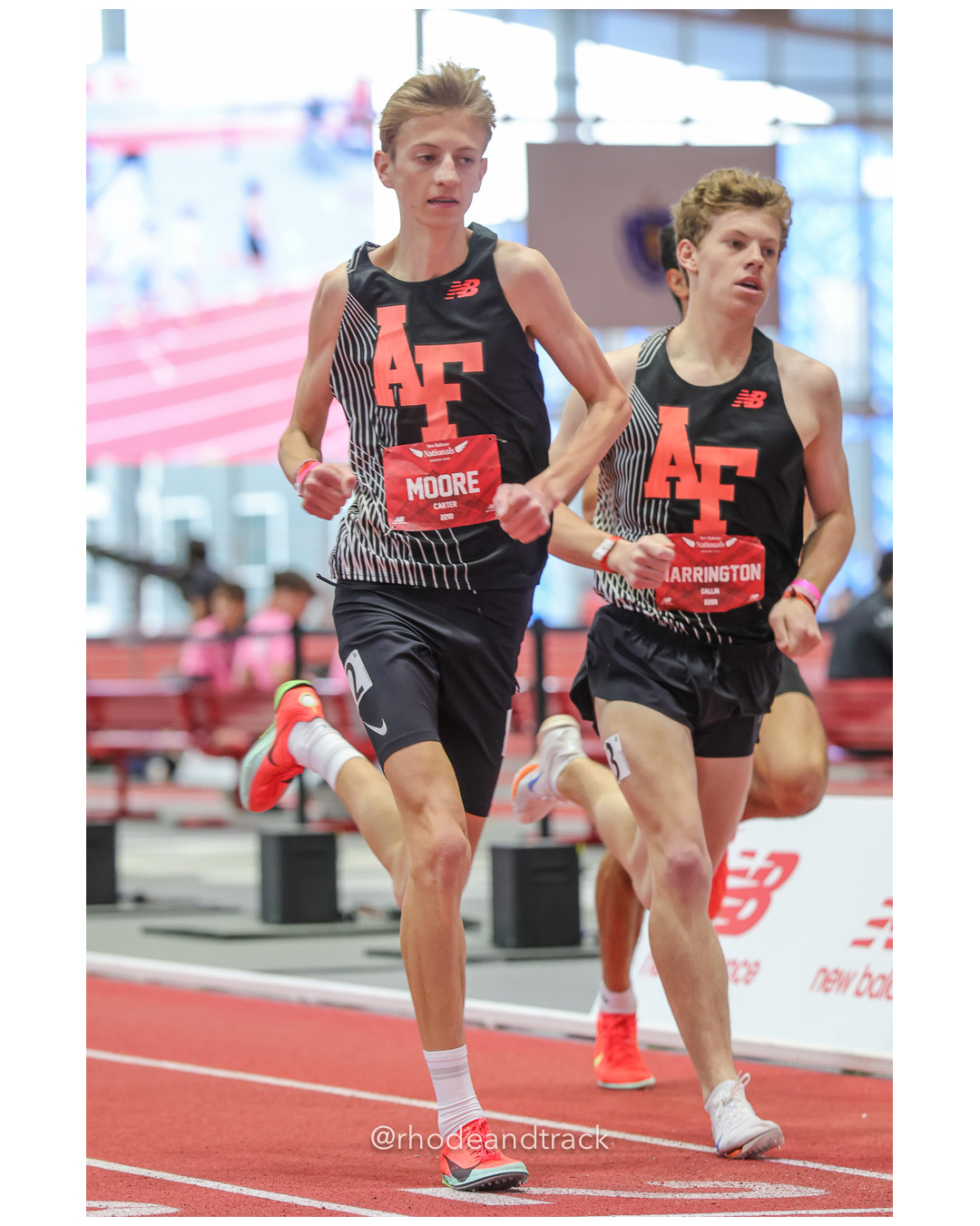 Carter Moore, American Fork XC Club, Boys Mile, Dallin Harrington, American Fork XC Club, Boys Mile, New Balance Indoor Nationals - the TRACK at New Balance - Boston MA File: ./dir-1-Boys-Mile/250316-NBIN-2025-Sunday-100-296A1566.jpg Carter Moore, American Fork XC Club, Boys Mile, Dallin Harrington, American Fork XC Club, Boys Mile, New Balance Indoor Nationals - the TRA…