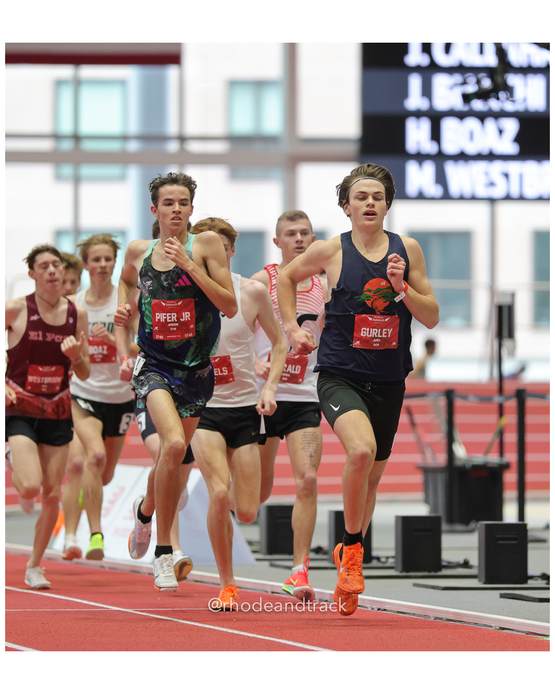 Jameson Pifer Jr, Suwanee-GA, Boys Mile, James Gurley, Louisville-KY, Boys Mile, New Balance Indoor Nationals - the TRACK at New Balance - Boston MA File: ./dir-1-Boys-Mile/250316-NBIN-2025-Sunday-101-296A1579.jpg Jameson Pifer Jr, Suwanee-GA, Boys Mile, James Gurley, Louisville-KY, Boys Mile, New Balance Indoor Nationals - the TRACK at New Balance -…
