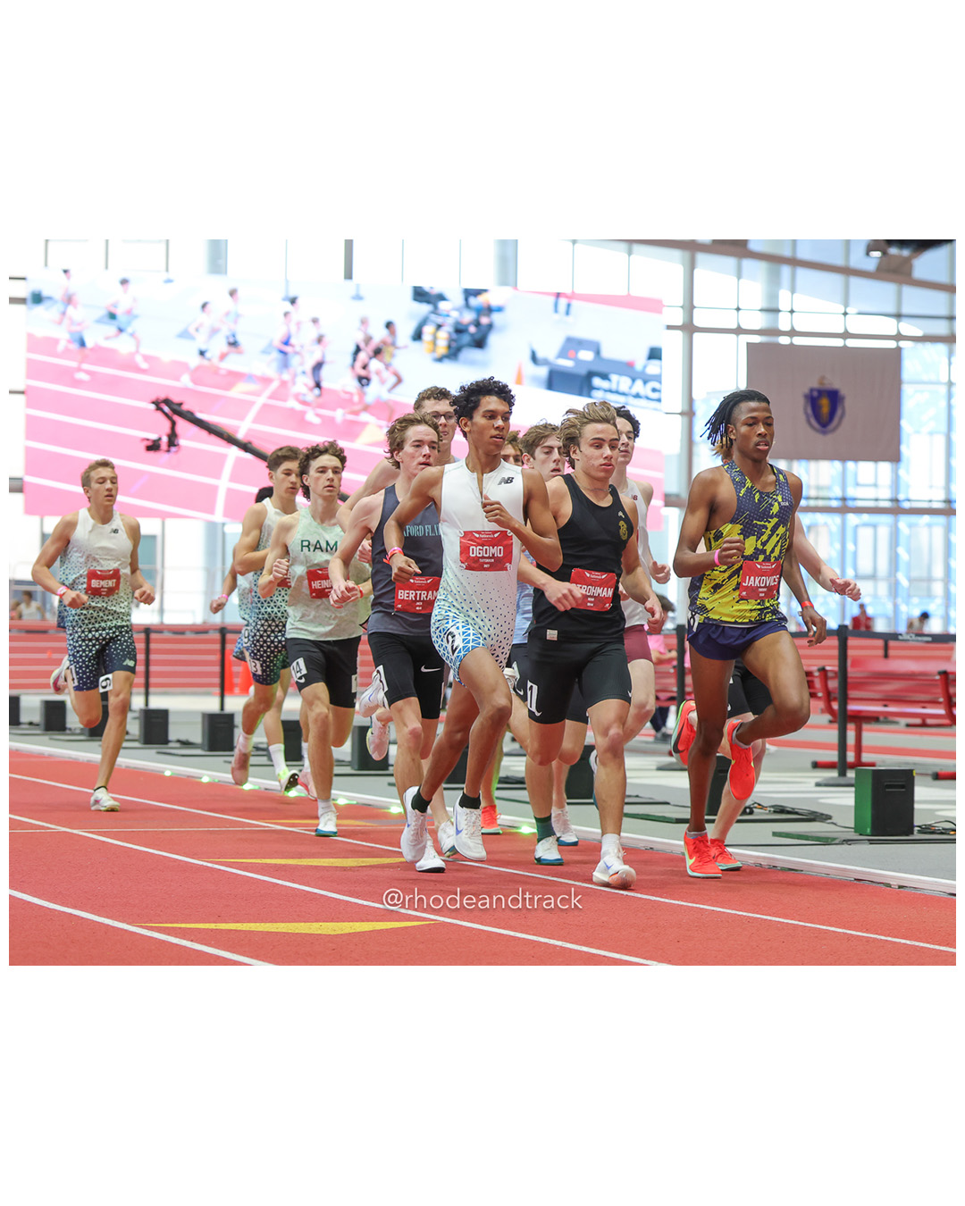 Tayshaun Ogomo, Herriman, Boys Mile, Noah Strohman, Wichita Falls-TX, Boys Mile, Tsedeke Jakovics, Severna Park-MD, Boys Mile, New Balance Indoor Nationals - the TRACK at New Balance - Boston MA File: ./dir-1-Boys-Mile/250316-NBIN-2025-Sunday-122-296A1958.jpg Tayshaun Ogomo, Herriman, Boys Mile, Noah Strohman, Wichita Falls-TX, Boys Mile, Tsedeke Jakovics, Severna Park-MD, Boys Mile, New Balance…