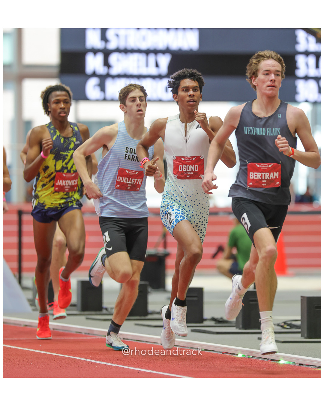 Tsedeke Jakovics, Severna Park-MD, Boys Mile, Jack Ouellette, South Farms TC, Boys Mile, Tayshaun Ogomo, Herriman, Boys Mile, Jack Bertram, Wexford Flats, Boys Mile, New Balance Indoor Nationals - the TRACK at New Balance - Boston MA File: ./dir-1-Boys-Mile/250316-NBIN-2025-Sunday-134-296A2190.jpg Tsedeke Jakovics, Severna Park-MD, Boys Mile, Jack Ouellette, South Farms TC, Boys Mile, Tayshaun Ogomo, Herriman, Boys Mile, Jack Bertram,…