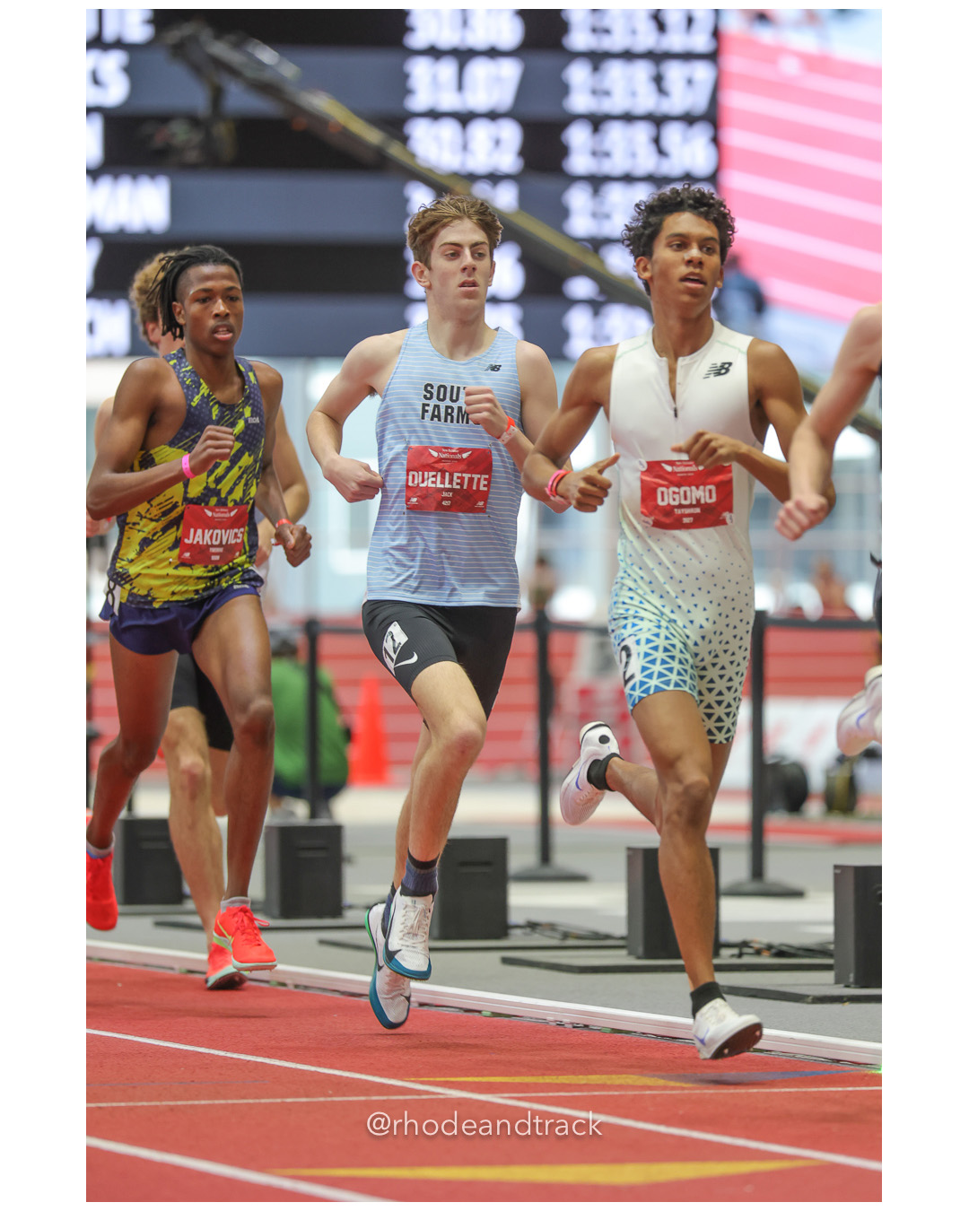Tsedeke Jakovics, Severna Park-MD, Boys Mile, Jack Ouellette, South Farms TC, Boys Mile, Tayshaun Ogomo, Herriman, Boys Mile, New Balance Indoor Nationals - the TRACK at New Balance - Boston MA File: ./dir-1-Boys-Mile/250316-NBIN-2025-Sunday-135-296A2200.jpg Tsedeke Jakovics, Severna Park-MD, Boys Mile, Jack Ouellette, South Farms TC, Boys Mile, Tayshaun Ogomo, Herriman, Boys Mile, New Balance I…