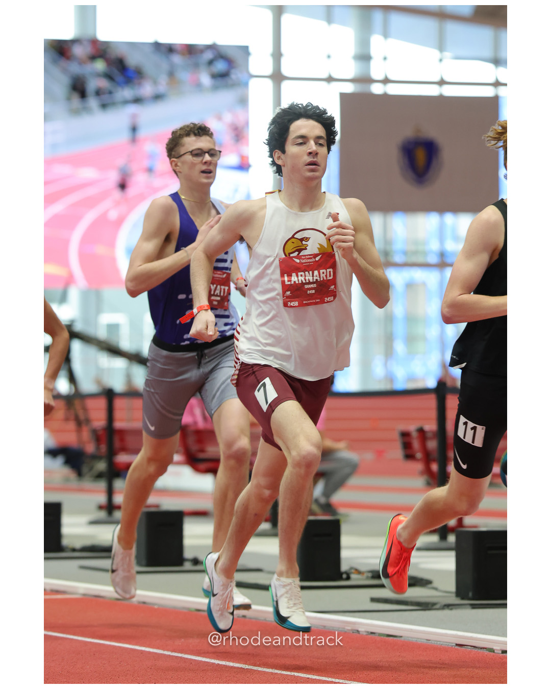 Nathan Lee, Greenwich-CT, Boys Mile, Jackson Wyatt, Greenville-SC, Boys Mile, Shamus Larnard, Boston Jesuit, Boys Mile, New Balance Indoor Nationals - the TRACK at New Balance - Boston MA File: ./dir-1-Boys-Mile/250316-NBIN-2025-Sunday-140-296A2323.jpg Nathan Lee, Greenwich-CT, Boys Mile, Jackson Wyatt, Greenville-SC, Boys Mile, Shamus Larnard, Boston Jesuit, Boys Mile, New Balance Indoor…