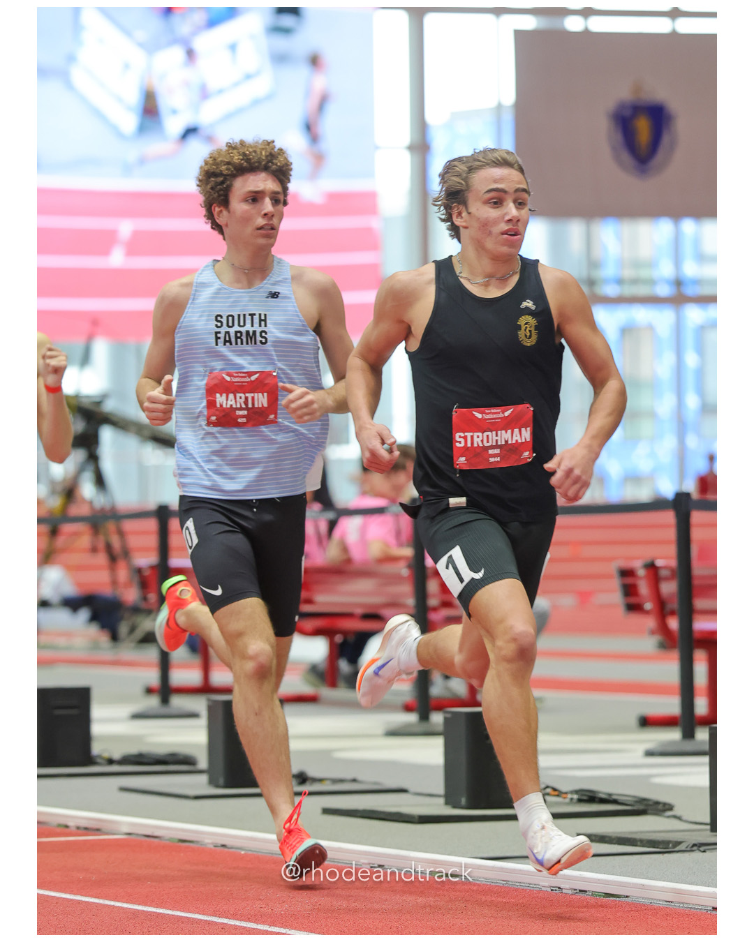 Owen Martin, South Farms TC, Boys Mile, Noah Strohman, Wichita Falls-TX, Boys Mile, New Balance Indoor Nationals - the TRACK at New Balance - Boston MA File: ./dir-1-Boys-Mile/250316-NBIN-2025-Sunday-142-296A2379.jpg Owen Martin, South Farms TC, Boys Mile, Noah Strohman, Wichita Falls-TX, Boys Mile, New Balance Indoor Nationals - the TRACK at New Balance…