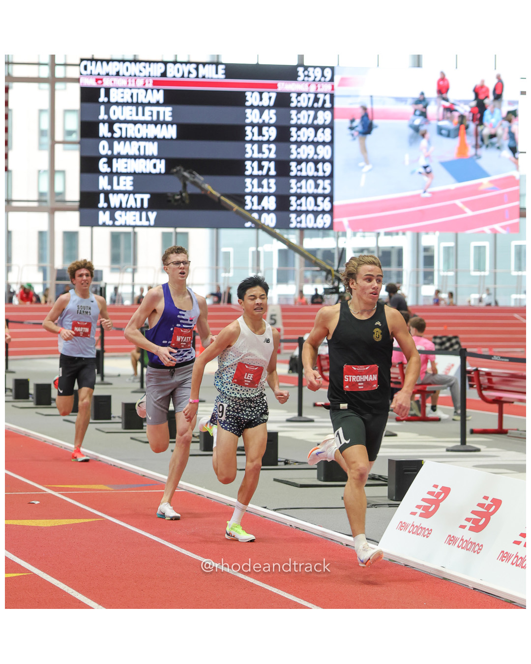 New Balance Indoor Nationals - the TRACK at New Balance - Boston MA File: ./dir-1-Boys-Mile/250316-NBIN-2025-Sunday-146-296A2465.jpg New Balance Indoor Nationals - the TRACK at New Balance - Boston MA – New Balance Indoor Nationals – Mar 16, 2025 – bib #146