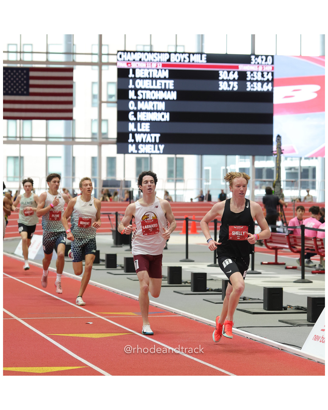 New Balance Indoor Nationals - the TRACK at New Balance - Boston MA File: ./dir-1-Boys-Mile/250316-NBIN-2025-Sunday-147-296A2495.jpg New Balance Indoor Nationals - the TRACK at New Balance - Boston MA – New Balance Indoor Nationals – Mar 16, 2025 – bib #147