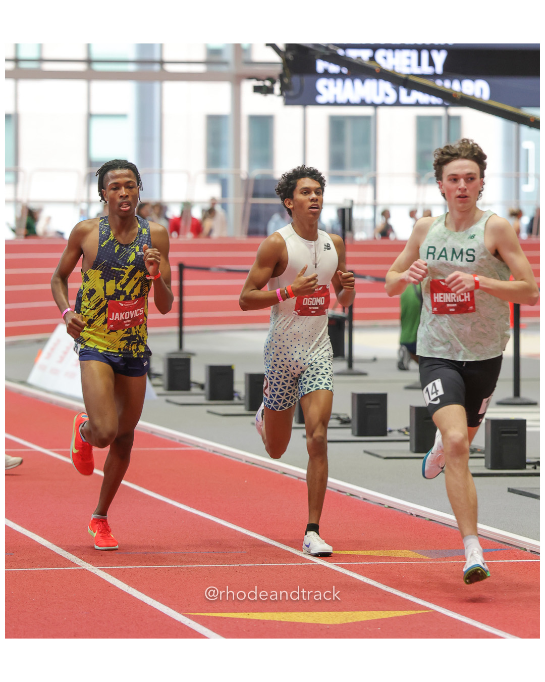 Tsedeke Jakovics, Severna Park-MD, Boys Mile, Tayshaun Ogomo, Herriman, Boys Mile, Graham Heinrich, Marshfield TC, Boys Mile, New Balance Indoor Nationals - the TRACK at New Balance - Boston MA File: ./dir-1-Boys-Mile/250316-NBIN-2025-Sunday-154-296A2794.jpg Tsedeke Jakovics, Severna Park-MD, Boys Mile, Tayshaun Ogomo, Herriman, Boys Mile, Graham Heinrich, Marshfield TC, Boys Mile, New Balance I…
