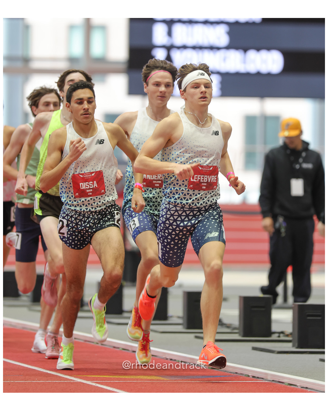 Soheib Dissa, Sandy Hook Track Club, Boys Mile, Robin Lefebvre, Montreal-QC, Boys Mile, New Balance Indoor Nationals - the TRACK at New Balance - Boston MA File: ./dir-1-Boys-Mile/250316-NBIN-2025-Sunday-182-296A3340.jpg Soheib Dissa, Sandy Hook Track Club, Boys Mile, Robin Lefebvre, Montreal-QC, Boys Mile, New Balance Indoor Nationals - the TRACK at New Bal…