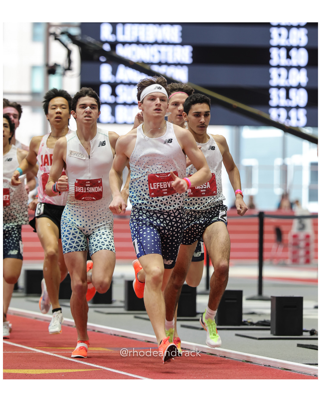 Aiden Monistere, Baton Rouge-LA, Boys Mile, Robin Lefebvre, Montreal-QC, Boys Mile, Soheib Dissa, Sandy Hook Track Club, Boys Mile, New Balance Indoor Nationals - the TRACK at New Balance - Boston MA File: ./dir-1-Boys-Mile/250316-NBIN-2025-Sunday-191-296A3497.jpg Aiden Monistere, Baton Rouge-LA, Boys Mile, Robin Lefebvre, Montreal-QC, Boys Mile, Soheib Dissa, Sandy Hook Track Club, Boys Mile, New Bal…