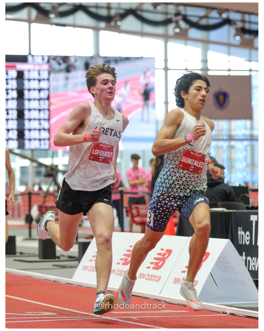 Braden Lofquest, Omaha-NE, Boys Mile, Juan Gonzalez, Fremont-NE, Boys Mile, New Balance Indoor Nationals - the TRACK at New Balance - Boston MA File: ./dir-1-Boys-Mile/250316-NBIN-2025-Sunday-197-296A3642.jpg Braden Lofquest, Omaha-NE, Boys Mile, Juan Gonzalez, Fremont-NE, Boys Mile, New Balance Indoor Nationals - the TRACK at New Balance - Bosto…