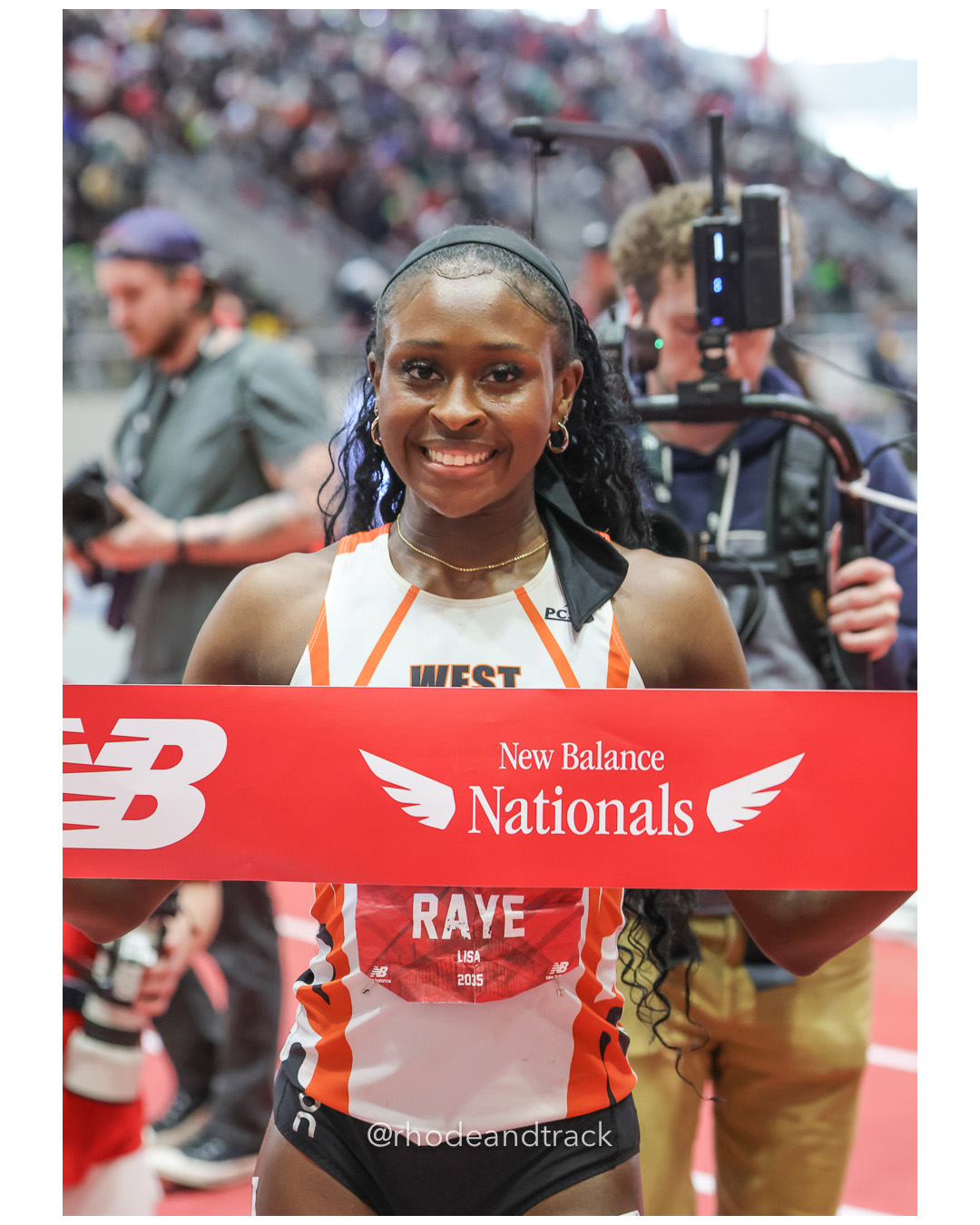 Lisa Raye, 60m Dash Champion, New Balance Indoor Nationals - the TRACK at New Balance - Boston MA File: ./dir-60m-Dash/250316-NBIN-2025-Sunday-433-296A0363.jpg Lisa Raye, 60m Dash Champion, New Balance Indoor Nationals - the TRACK at New Balance - Boston MA – New Balance Indoor Nationals – Mar 16,…