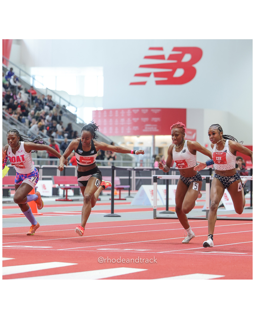 Nia Armstrong, vast track club, Girls 60m Hurdles, Mia Mason, MVP League, Kyndall Spain, St. Louis-MO, Taylor Cox, Union Catholic TC, Girls 60m Hurdles, New Balance Indoor Nationals - the TRACK at New Balance - Boston MA File: ./dir-60m-Hurdles/250316-NBIN-2025-Sunday-413-296A9484.jpg Nia Armstrong, vast track club, Girls 60m Hurdles, Mia Mason, MVP League, Kyndall Spain, St. Louis-MO, Taylor Cox, Union Catholic TC, Girls…
