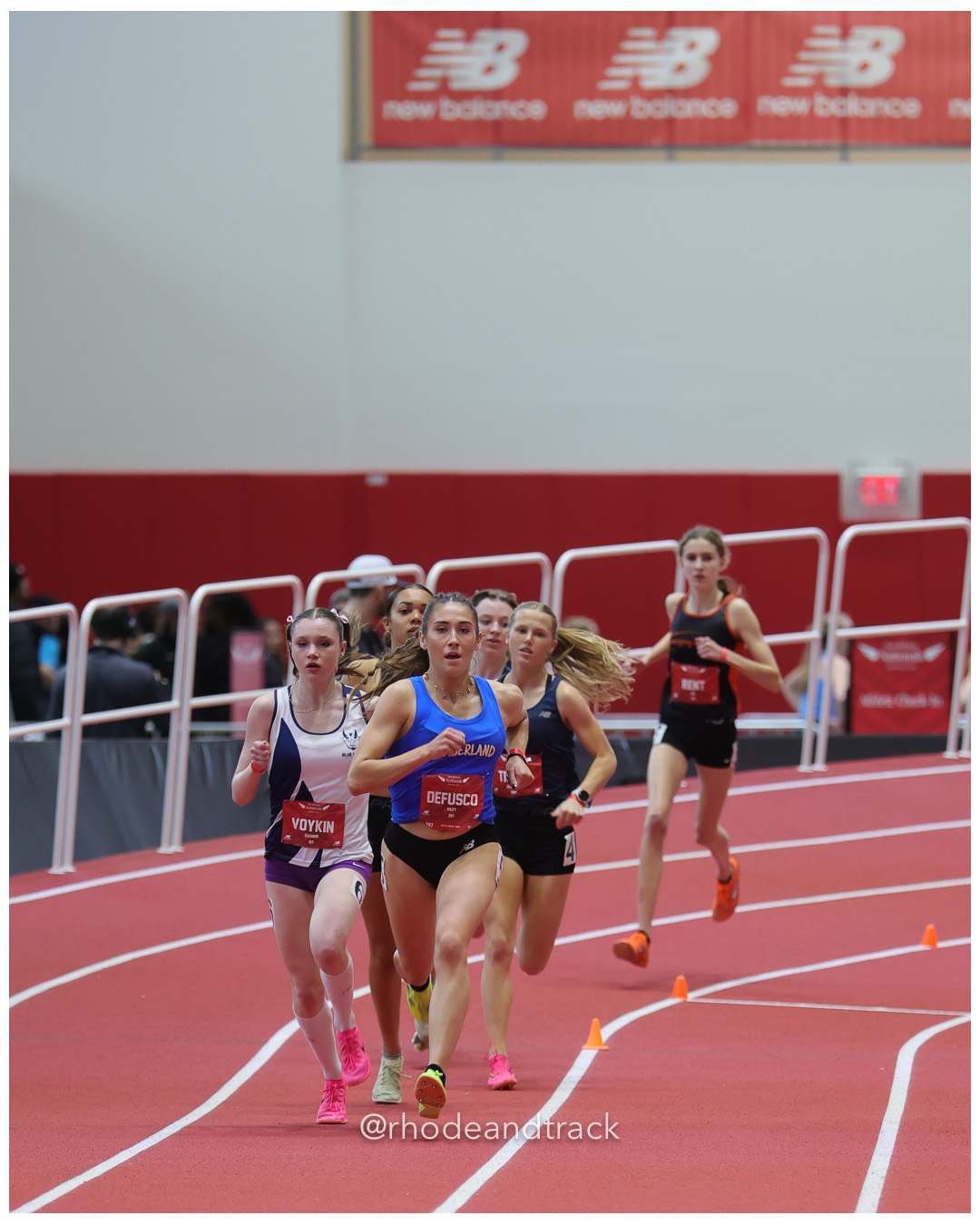 Kiley DeFusco, Cumberland, Girls Mile, New Balance Indoor Nationals - the TRACK at New Balance - Boston MA – New Balance Indoor Nationals –…
