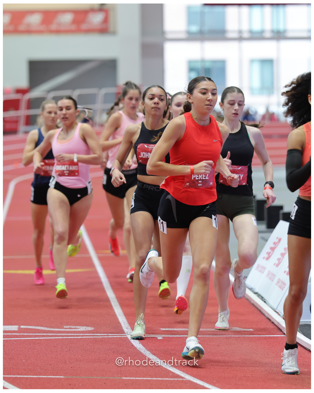 Mia Perez, Canyon Lake -TX, Girls Mile, New Balance Indoor Nationals - the TRACK at New Balance - Boston MA – New Balance Indoor Nationals…
