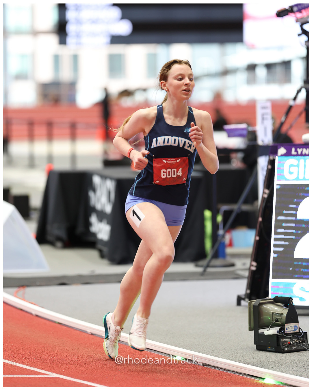 New Balance Indoor Nationals - the TRACK at New Balance - Boston MA – New Balance Indoor Nationals – Mar 16, 2025 – bib #225