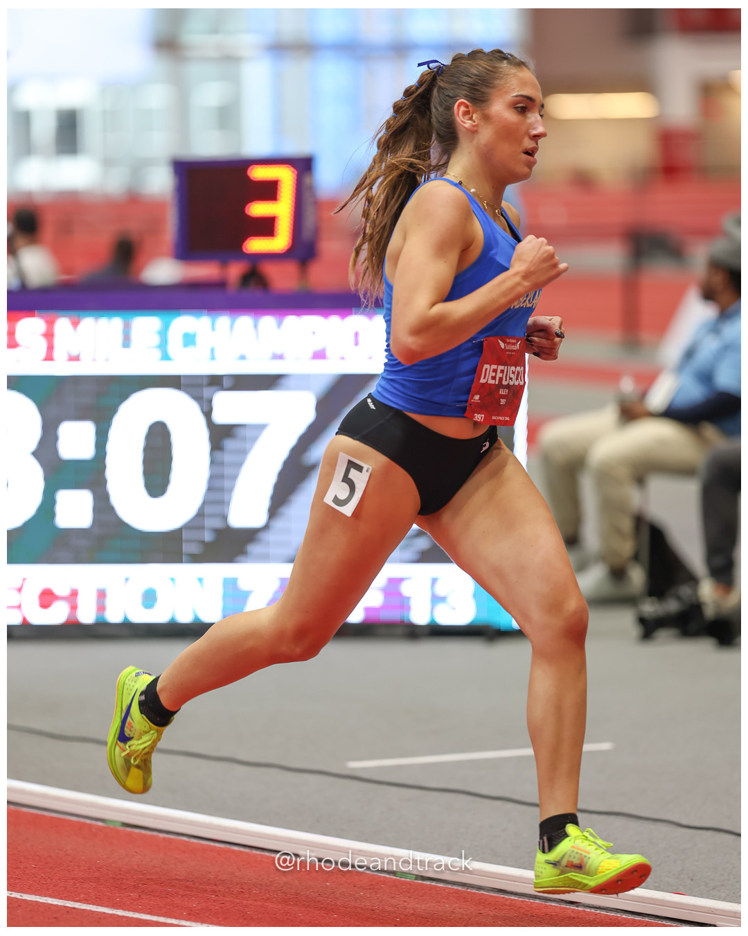 Kiley DeFusco, Cumberland, Girls Mile, New Balance Indoor Nationals - the TRACK at New Balance - Boston MA – New Balance Indoor Nationals –…