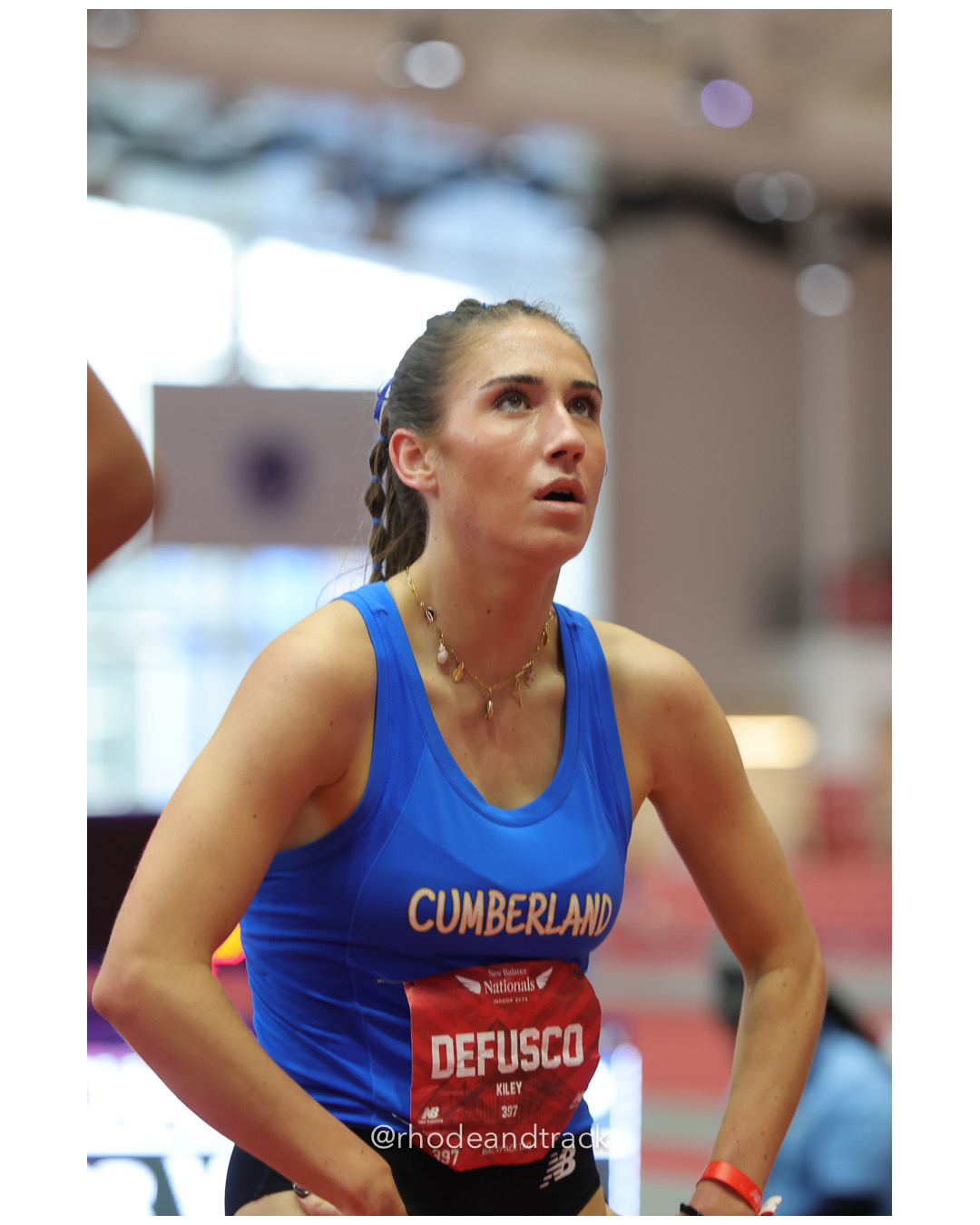Kiley DeFusco, Cumberland, Girls Mile, New Balance Indoor Nationals - the TRACK at New Balance - Boston MA – New Balance Indoor Nationals –…
