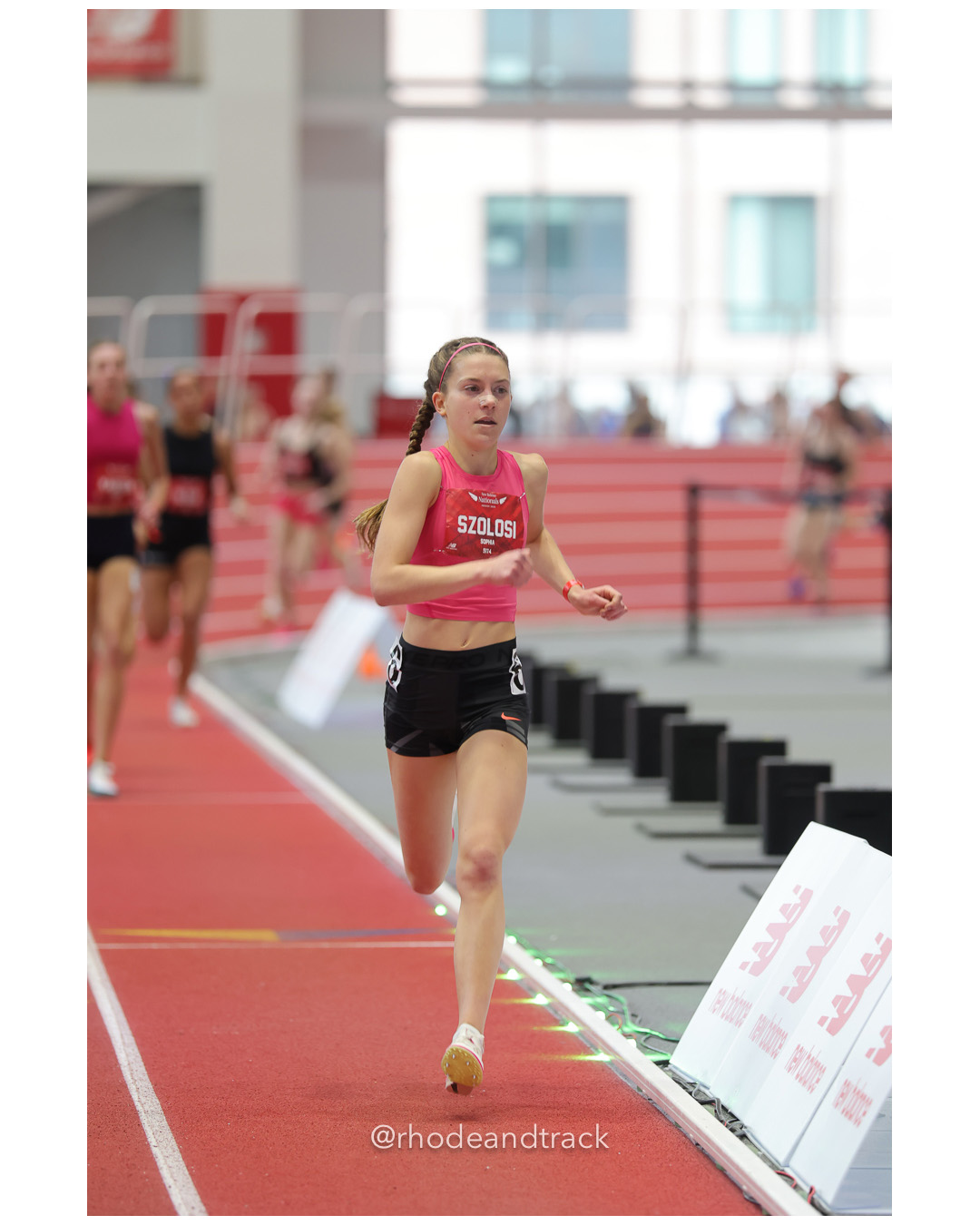 Sophia Szolosi, Athens-OH, Girls Mile, New Balance Indoor Nationals - the TRACK at New Balance - Boston MA – New Balance Indoor Nationals –…