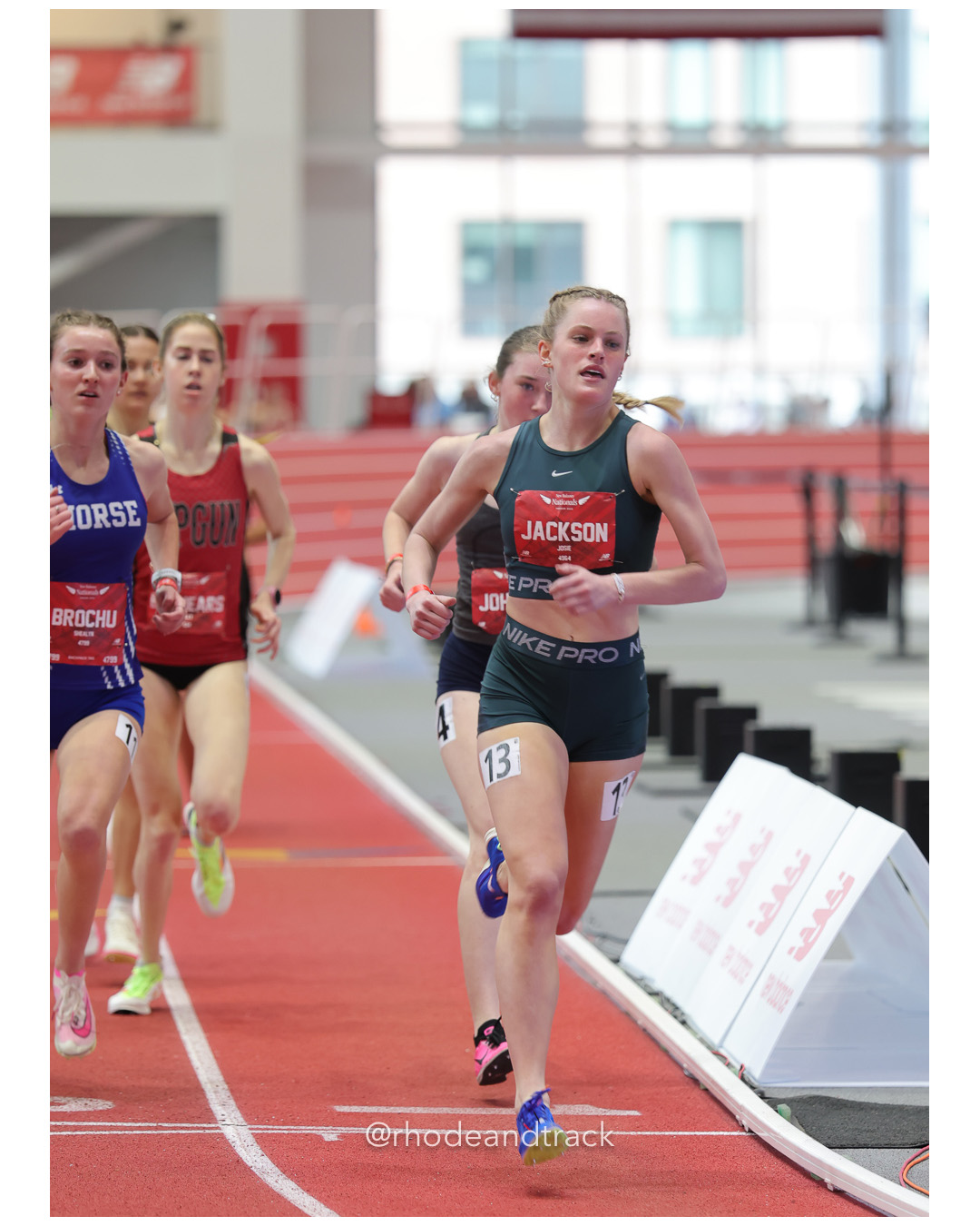 Josie Jackson, Abingdon-VA, Girls Mile, New Balance Indoor Nationals - the TRACK at New Balance - Boston MA – New Balance Indoor Nationals…