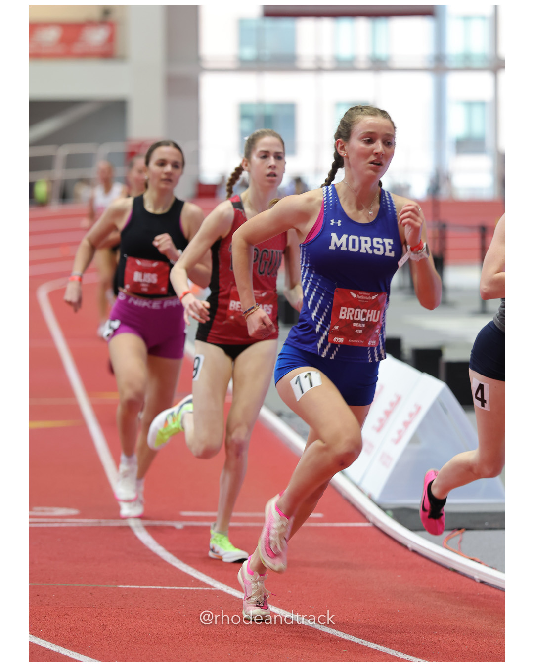 Shealyn Brochu, Bath-ME, Girls Mile, New Balance Indoor Nationals - the TRACK at New Balance - Boston MA – New Balance Indoor Nationals – M…
