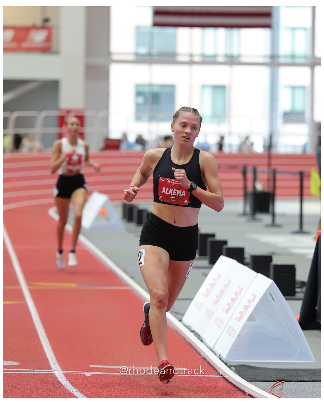 Annie Alkema, Kalamazoo -MI, Girls Mile, New Balance Indoor Nationals - the TRACK at New Balance - Boston MA – New Balance Indoor Nationals…