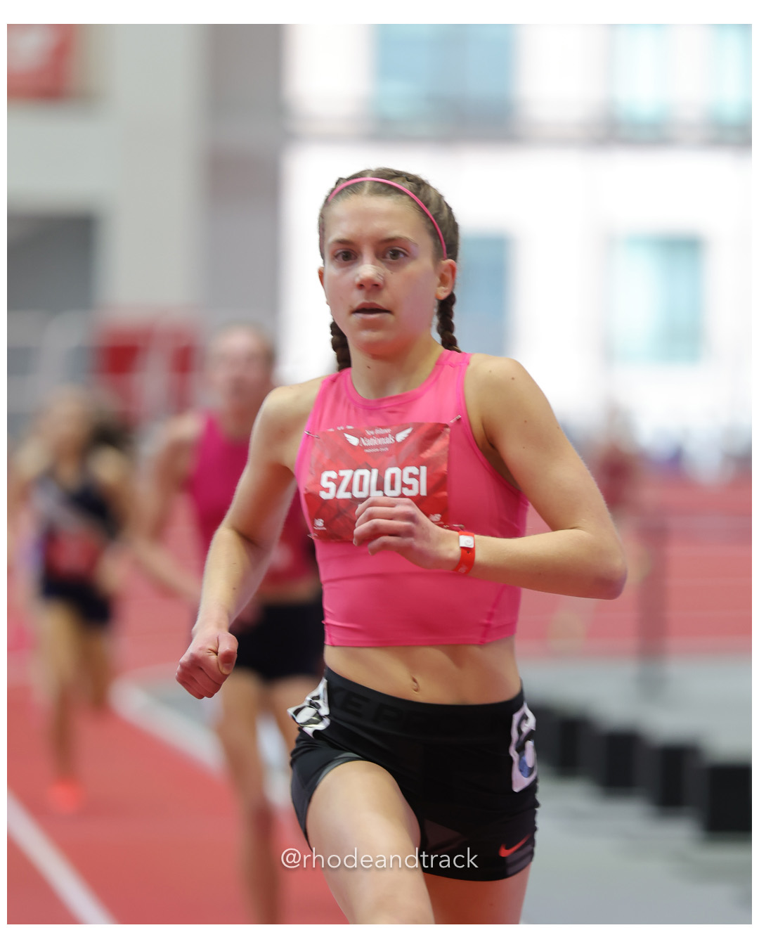 Sophia Szolosi, Athens-OH, Girls Mile, New Balance Indoor Nationals - the TRACK at New Balance - Boston MA – New Balance Indoor Nationals –…