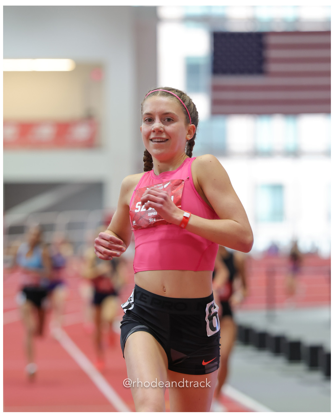 Sophia Szolosi, Athens-OH, Girls Mile, New Balance Indoor Nationals - the TRACK at New Balance - Boston MA – New Balance Indoor Nationals –…