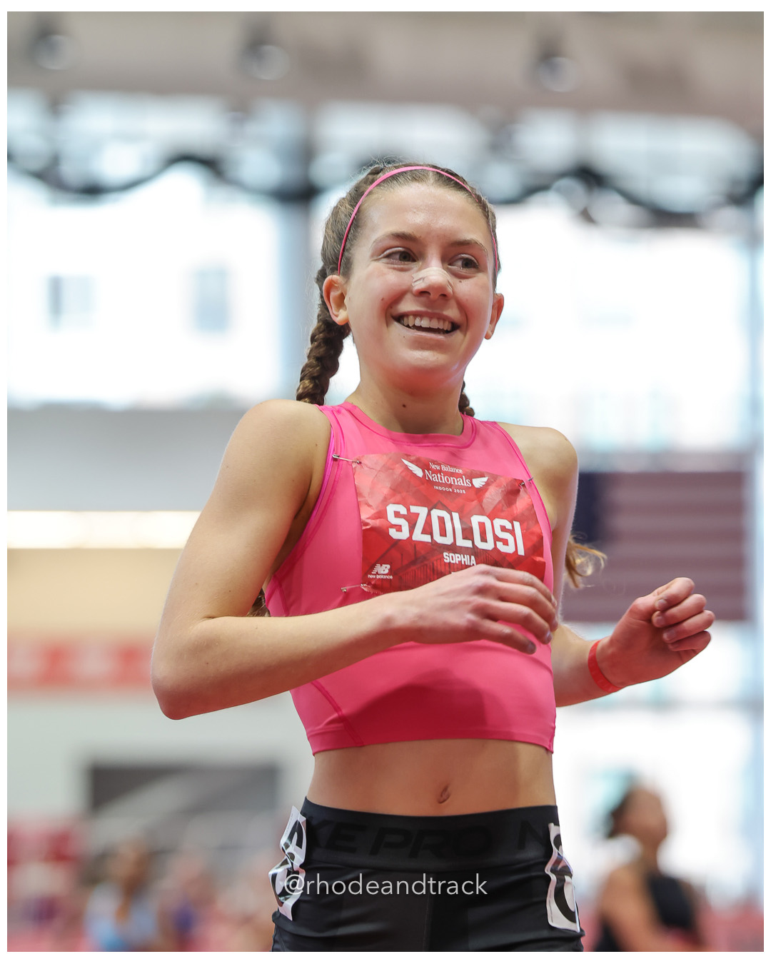 Sophia Szolosi, Athens-OH, Girls Mile, New Balance Indoor Nationals - the TRACK at New Balance - Boston MA – New Balance Indoor Nationals –…