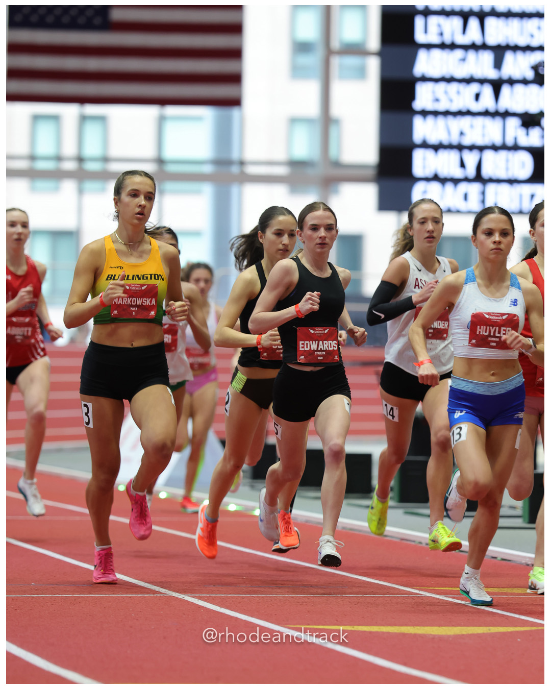 New Balance Indoor Nationals - the TRACK at New Balance - Boston MA – New Balance Indoor Nationals – Mar 16, 2025 – bib #254