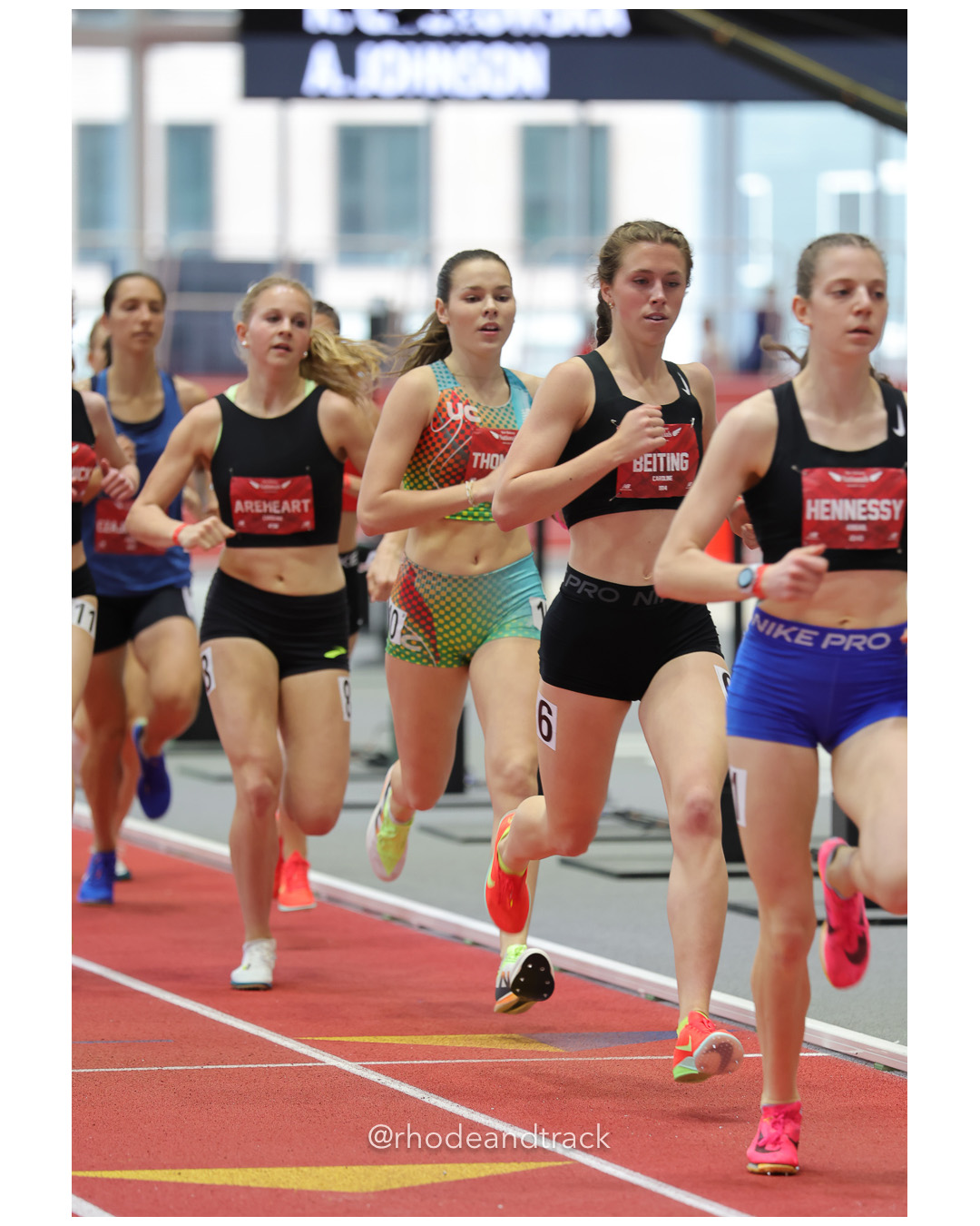 Carolina Areheart, Knoxville-TN, Girls Mile, Sophia Thompson, Union Catholic TC, Girls Mile, Caroline Beiting, The Jets, Girls Mile, Abigail Hennessy, Westford TC, Girls Mile, New Balance Indoor Nationals - the TRACK at New Balance - Boston MA File: ./dir-Girls-Mile/250316-NBIN-2025-Sunday-309-296A6055.jpg Carolina Areheart, Knoxville-TN, Girls Mile, Sophia Thompson, Union Catholic TC, Girls Mile, Caroline Beiting, The Jets, Girls Mile, Abigai…