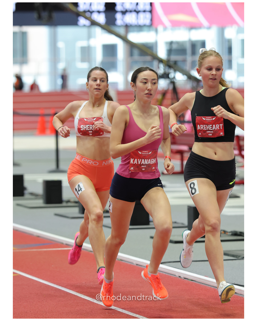 Tess Sherry, Conard TC, Girls Mile, Haley Kavanagh, Bobcat Track Club, Girls Mile, Carolina Areheart, Knoxville-TN, Girls Mile, New Balance Indoor Nationals - the TRACK at New Balance - Boston MA File: ./dir-Girls-Mile/250316-NBIN-2025-Sunday-316-296A6188.jpg Tess Sherry, Conard TC, Girls Mile, Haley Kavanagh, Bobcat Track Club, Girls Mile, Carolina Areheart, Knoxville-TN, Girls Mile, New Balance…