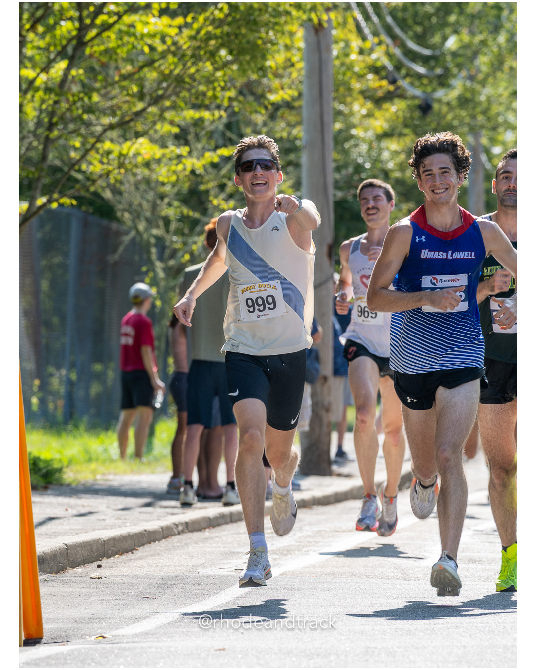 999 Marshall Vernon 26:53 - and 1086 Keegan Tierney 26:55 - Bobby Doyle Summer Classic 5 Mile Road Race - August 10 2025 - Narragansett Rho…